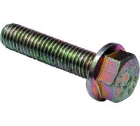 Zinc Plated HT Setscrews Flanged Head Grade 8.8, M6X16 Metric Pack Qty 100