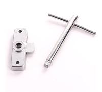 Zinc Plated Rim Budget Lock & T Key