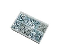 Zinc Plated Spring O-Rings Washers Imperial Rectangular Assorted Box 800pcs