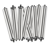 Zinc-Plated Steel Conveyor Rollers, 1"-2.4" Diameter for Smooth Movement, 60mm/2.4in Dia, 1000mm/39.4in Length, Ideal for Conveyor Systems