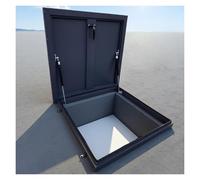 Zinc-Plated Steel Emergency Access Hatch with Handle for Shopping Malls & Terraces - Durable Secure Easy to Use Ideal for Quick Access Solutions