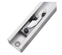 Zinc Spring Loaded Doorstop with Nylon Catch Hook for Conceal Door Closer Replacement Arm Bar Track Rail Sliding