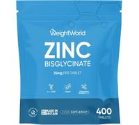 WeightWorld Zinc Tablets 50mg | 400 Tablets | 6+ Months Supply