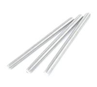 Zinc Threads Rods, 6061 Aluminium Alloy Threaded Rod Silver M6-M16(M12x60(2pcs))