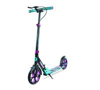 Zinc Verge Pro Commuter Scooter - Black & Green Hy-pro Multi One Size