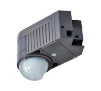 Zinc ZN-25152-DGRY Alia Corner PIR Sensor, IP44, Dark Grey
