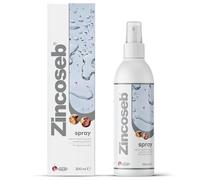 Zincoseb Dog & Cat Skin Spray, No-Rinse Leave-On for Dry Flaky Skin, 200 ml