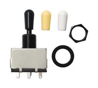 Zincs Alloy 3 Way Toggles Switches for Guitar Circuits Sealed Anti Construction High Durability Over 10000 Cycles Stage Switches