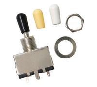 Zincs Alloy 3 Way Toggles Switches for Guitar Circuits Sealed Anti Construction High Durability Over 10000 Cycles Stage Switches