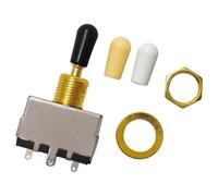 Zincs Alloy 3 Way Toggles Switches for Guitar Circuits Sealed Anti Construction High Durability Over 10000 Cycles Professional Guitar Switches