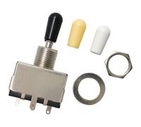 Zincs Alloy 3 Way Toggles Switches for Guitar Circuits Sealed Anti Construction High Durability Over 10000 Cycles Sealed Dusts Proof Switches