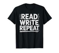 Zine Maker Reads Writes Prints Repeat Identity Publisher T-Shirt