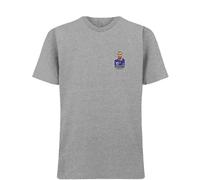 Zinedine Zidane Badge Men's T-Shirt - Gray / S