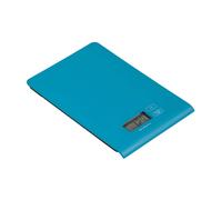 Zing Blue Tempered Glass Kitchen Scale Cooking Baking Preparation Helping Tool