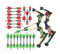Zing HyperStrike Dominator Bow Battle Pack - 2 Dominator Bows, 20 Zonic Whistle Arrows, 2 Sets of Bungee Replacements, 2 Shoulder Straps and 4 Arrow Holders - Long Range Outdoor Play, Ages 14 and Up