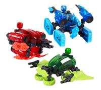 Zing Klikbot Megabots - Pack of Three - Green Blue and Red - Toy Figu