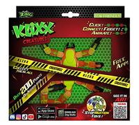 Zing KLiXX Scorpion Yellow- Stop Frame Animation and Fidget Toy with 200 Points of Articulation, Click Connect Fidget Animate