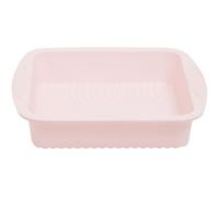 Zing Pastel Pink Square Cake Mould