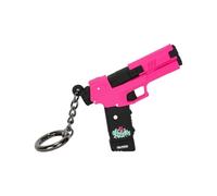 Zing Pop Shop Cyberpunk 2077 Lizzie Pistol 3D PVC Keychain, Officially Licensed Collectible Detailed Miniature Replica