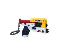 Zing Pop Shop Cyberpunk 2077 Skippy Smart Pistol 3D PVC Keychain, Officially Licensed Collectible Detailed Miniature Replica