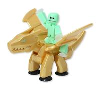 Zing StikBot Age 4+ & Mega Monster Stop-Motion Animation Pack - Exclusive Figure, Creative Toy for Kids + (Gold + Mint Green)