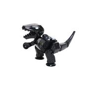 Zing Stikbot MEGA Dino T-Rex Single (Space Black), 6" Long x 3" Tall StikBot, Create Stop Motion Animation, Age 4+