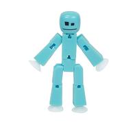 Zing StikBot Single Pack - Includes 1 StikBot - Collectible Action Figures and Accessories, Stop Motion Animation, Ages 4 and Up (Ice Blue)