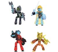 Zing StikBot Zingtannica Legendz Series 2 - Includes MERC, Doctor Nevermore, Bolt, Kallista - Collectible Action Figures and Accessories, Stop Motion Animation, Ages 4 and Up