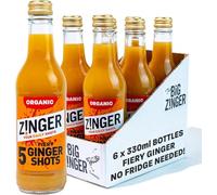 Zinger 5 Shot - Organic Fiery Ginger Shots with No Added Sugar