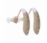 Zingle Hearing Amplifier Aid Rechargeable Digital Personal Sound Amplifier Devices PSAP for Seniors,Behind The Ear,BTE,TV,2-Pack