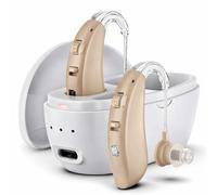 Zingle Rechargeable Hearing Amplifier,Enhanced Sound Clarity,Noise reduction,Invisible Design,30hr Battery Life 2 PACK