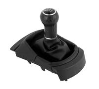 Zingoi Ergonomic Shift Handle 5/6Speed Car-Styling Gear Stick Shift Knob for Seat for Ibiza 2002 2003 2004 2005 2006 2007 2008 Leather Boot(5Speed)