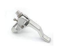 Zingoi Motorcycle Clutch Lever CNC Short Stunt Clutch Lever Easy Pull Cable System for Honda for Suzuki for Yamaha for Ducati Universal Clutch levers(Sliver)
