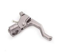 Zingoi Motorcycle Clutch Lever CNC Short Stunt Clutch Lever Easy Pull Cable System for Honda for Suzuki for Yamaha for Ducati Universal Clutch levers(Gray)