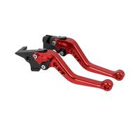 Zingoi Motorcycle Clutch Lever Universal Motorcycle Clutch Brake Handle Drum Lever for Fit for BMW for Honda for Suzuki Universal Clutch levers(Red)