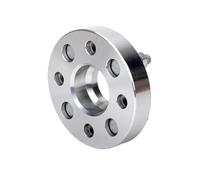 Zingoi wheel hub spacers 2PCS PCD 4x100 CB 57.1mm Wheel Spacer Adapter For 4 for hole for Volkswagen Car for Polo/Jetta/Gol/UP/Santana M12x1.5(2PCS 20mm Silver)