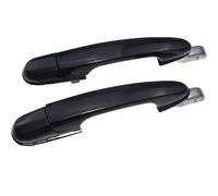 Zingori car Assist Handle Car Exterior Door Handle for Hyundai for Tucson 2005-2009 Black Outside Door Handle Front Rear Right Left(Rear Left and Right)