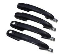 Zingori car Assist Handle Car Exterior Door Handle for Hyundai for Tucson 2005-2009 Black Outside Door Handle Front Rear Right Left(A Set 4 Pcs)