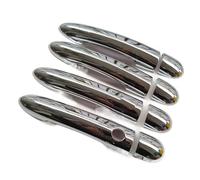Zingori car Assist Handle for Fiber for Renault for Clio 3 Iii Mk3 Car Accessories 8 for Pcs Chrome Door Handle Cover Trim ABS Plastic Imitation Carbon(K-1)