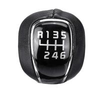 Zingori Car Gear Shift knob Car 6 for Speed PU Leather Lever Stick Shifter Knob MT Gear Shift for Kia K2 K3 K4 for Sportage for Hyundai IX25 for Creta 2012-2016