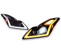 Zingori Car headlight assembly Car Head Lamp for Infiniti G25 G35 G37 Headlight 2006-2012 Projetor Daytime Running Light