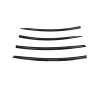 Zingori Car Headlight Eyebrows For Tesla for Model 3 Y Window Rain Guards Deflectors Exterior Modified Accessories Car Weather Shield(MY Matte Carbon F)