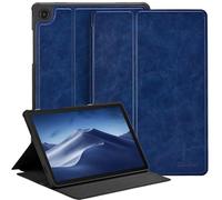Zinibri for Samsung Galaxy Tab A9 Plus/A9+ 5G Case 11 Inch 2023 SM-X210/X216/X218,PU Leather Stand Slim Protective Cover Tablet Case Compatible with Galaxy Tab A9+ Plus,Navy Blue
