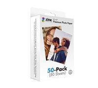 Zink 2 x 3 Premium Photo Paper (50 Pack) Compatible with Polaroid Snap, Snap Touch, Zip and Mint Cameras and Printers, ZINKPZ2X350