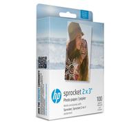 Zink 2X3 Sticky Back Paper For Hp Sprocket - 100 Pack