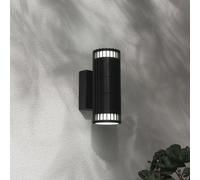 Zink IVY IP65 Black Outdoor Wall Up and Down Light