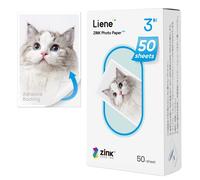 Zink Photo Paper 2x3", Premium Printer Paper (50 Sheets) With Adhesive