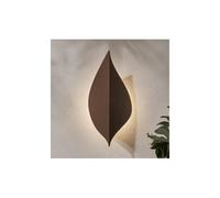 Zink Zn-43344-Rst Alani Outdoor Ip65 9W Led 4000K (Cool White) Leaf Style Wall Light In A Rust Finish