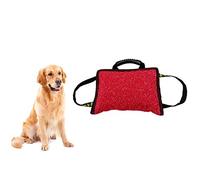 ZINN Strengthened Jute Dog Bite Pillow Training Cushion Pad,Handmade Wedge for Dog Training,Dog Bite Training Protection,for Medium Large Dogs