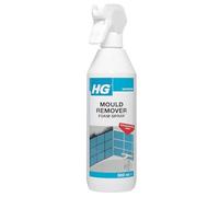 ZINNIAUK 1 x HG 500ml Mould Remover Foam Spray | Heavy Duty Mould & Mildew Cleaner with Low Odour Formula Use on Walls, Shower, Sauna, Conservatory, Swimming Pools, Grout & Seals